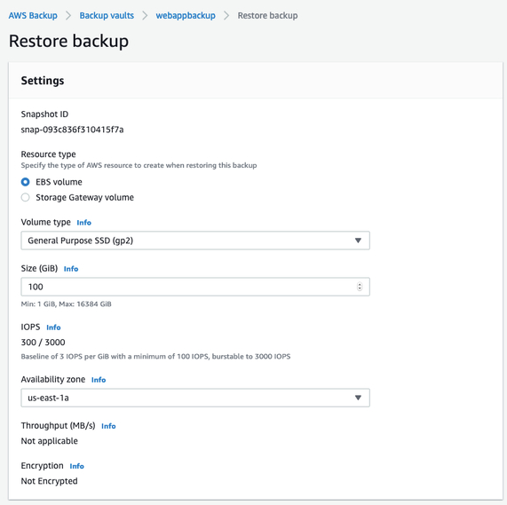 step-4a-restore-ebs-volume-using-aws-backup.094fa57735b8c260518fa21ec9e3269979ed34b9